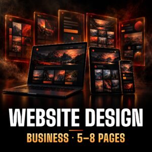 Website Design – Business (5–8 Pages)