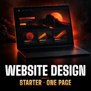 Website Design – Starter (One Page)