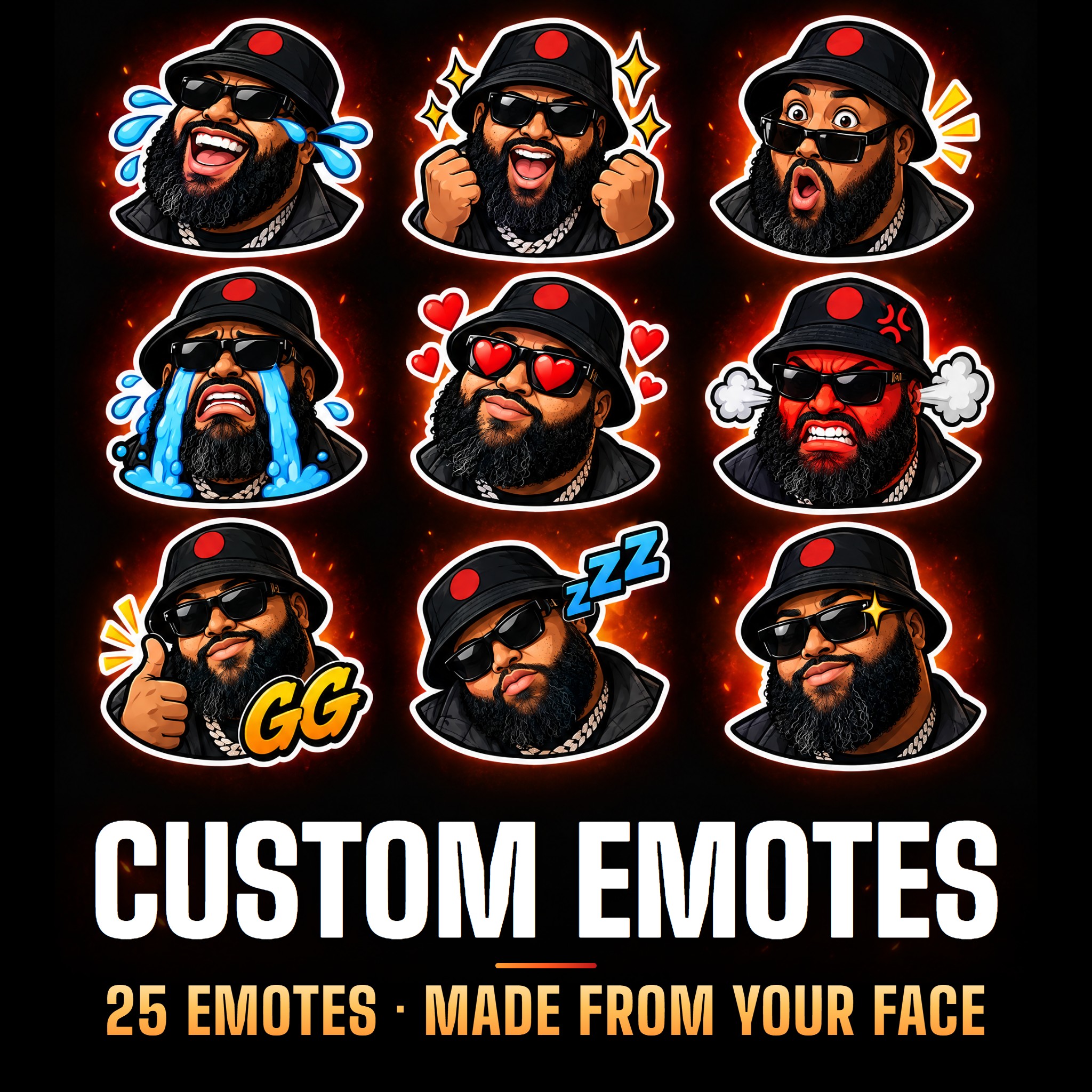 Custom Emotes for Streamers